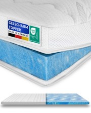 Premium Gelschaum Topper Gel 90x200 100x200 140x200 160x200 180x200 200x200