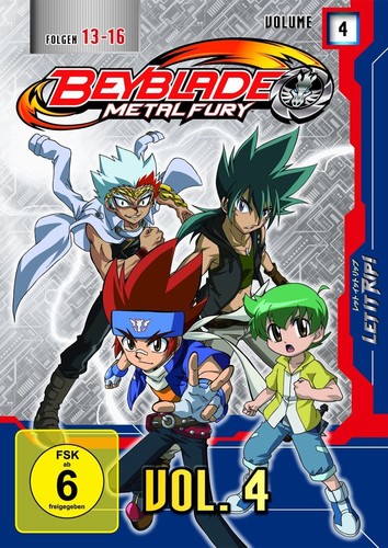 Beyblade metal fury - volume, 4