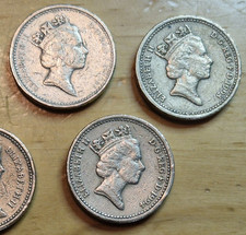 Münzen: One Pound Coins