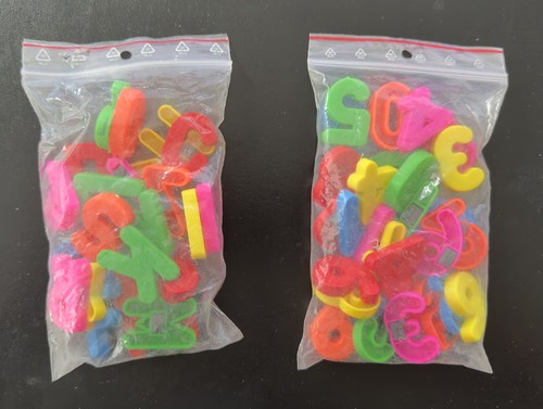Magnet set buchstaben - set, zahlen