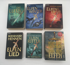 6Heyne Bücher Bernhard Hennen Elfen Winter Licht Lied Ritter Drachen Elfen Roman