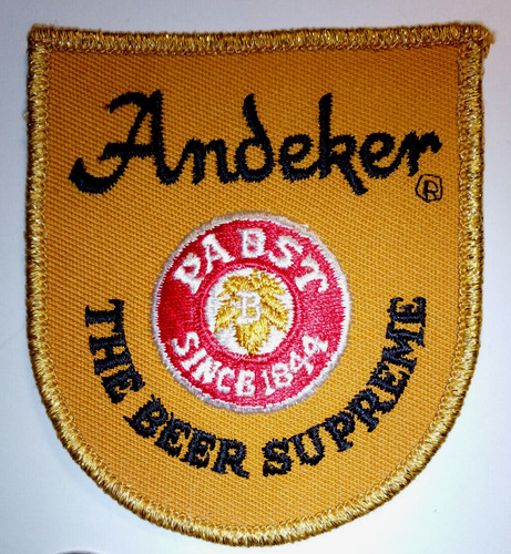 Vintage pabst andeker beer the - vintage,