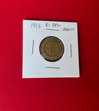 1993 $1 Peso Mexiko Münze -