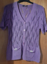 Strickjacke kurzarm,Gr.M