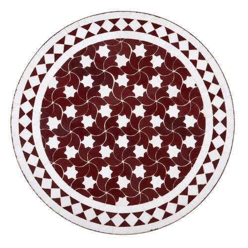 Morokanische mosaikplatte - morokanische,