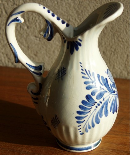 Delfter vase blau mit - mit, blumen