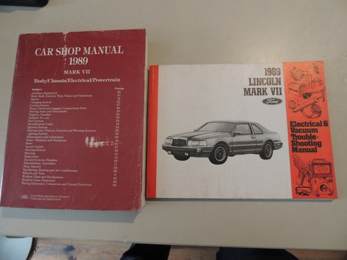 Lincoln mark 1989 - mark, repair