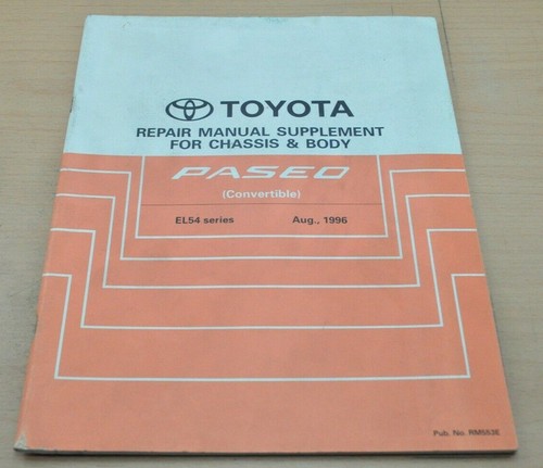 Toyota paseo el54 - toyota,