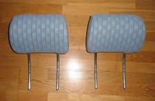 2 Kopfstützen KARO-Muster VW