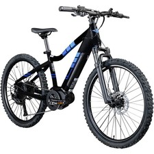 Zündapp Z240 E Bike 24" Elektrofahrrad Mountainbike 9 Gang schwarz/blau 38cm