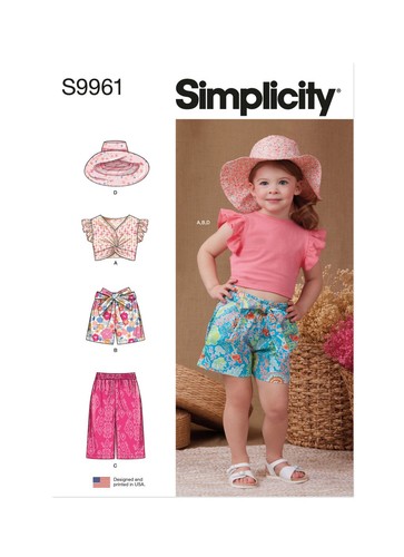 Simplicity 9961 hosen - 9961,