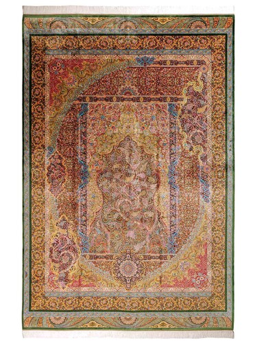 Khademi ghom orientteppich - ghom,