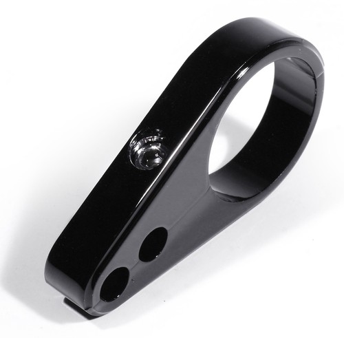 Alu schwarz kabelklemme - kabelklemme, 1-1/4"