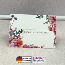 Tischkarte Hochzeit Platzkarte