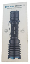 Olight Warrior X Taschenlampe mit Akku - schwarz