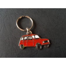 Schlüsselanhänger Profil Renault 4, R4 TL GTL 4L (rot)