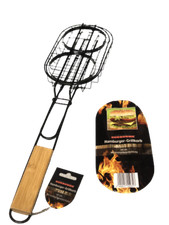 2x Grillkorb Hamburger