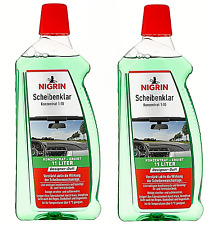 NIGRIN Scheibenklar Konzentrat 1:10 (2x 1000 ml)  72983 Scheibenreiniger Duft
