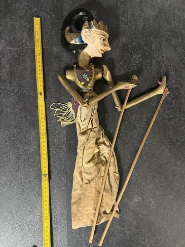 Vintage stabpuppe wayang - vintage, (wayang