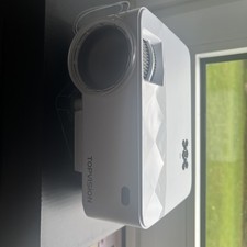 TOPvision TYY0013 Full HD Heimkino Beamer mit Screen Mirroring - Weiß