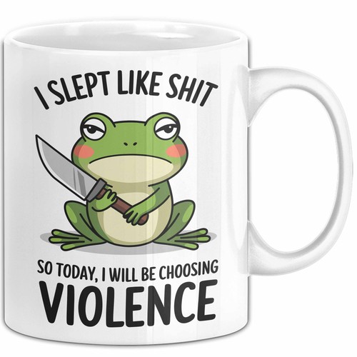 Frosch tasse geschenk slept - frosch,