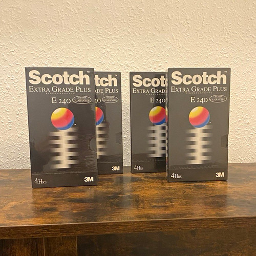 Scotch vhs leerkassette 240 - e,