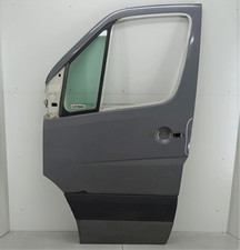 VW Crafter Tür vorn links in 902 grauweiss Bj2007 Kastenwagen Hochdach