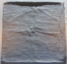 Kissenbezug 47 x 47 cm, Silbergrau, Velour