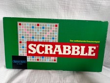 Scrabble - Brettspiel Kreuzwortspiel - Spear Spiel - mit Holz Steinen - 1955