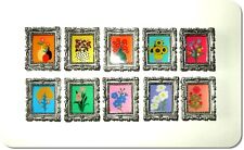 Miniatur Bilderrahmen, Fotorahmen mit Bild, Neu