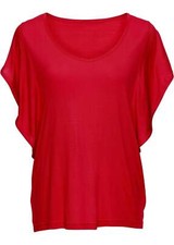 Shirt mit Volantärmeln Gr