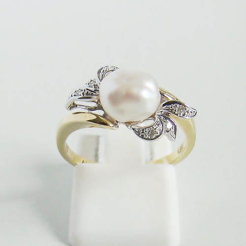 Ring gold 585er brillanten - gold,