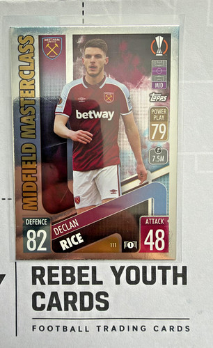Declan rice topps - rice, attax