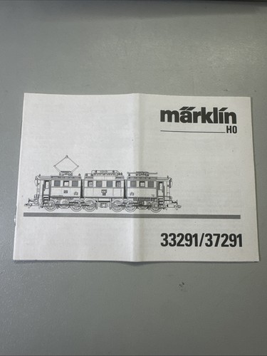 Märklin 33291 37291 - märklin, ho