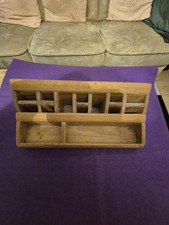 Holz Schreibtisch Stifte Ablage Box Stift Halter