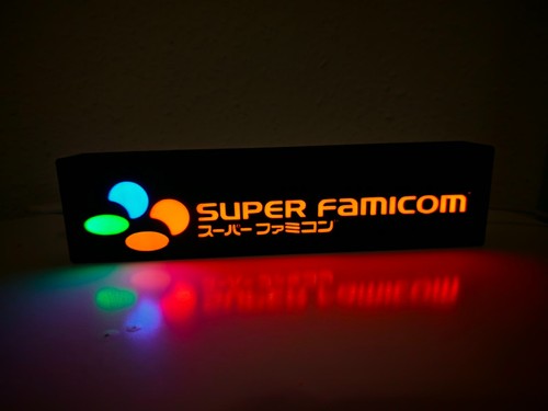 Super famicom led - famicom, lampe