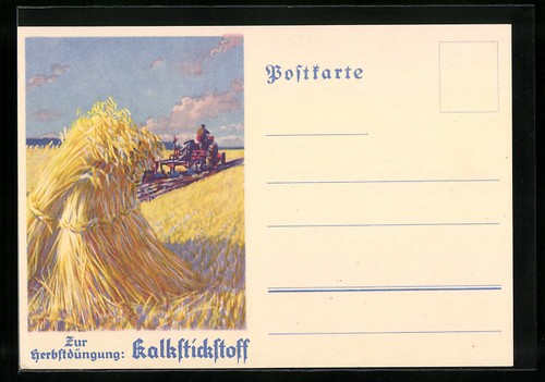 Reklame für kalkstickstoff - für,