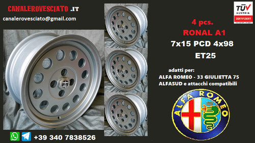 Alufelgen alfa romeo ronal - alufelgen,