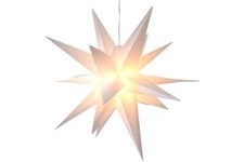 3D Leuchtstern weiss 57 cm mit