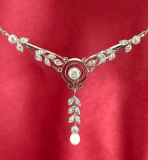 Antikes Diamant Collier Art