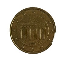 2002 German 50 Cent Euro “Extemely Rare Coin” Collectors Item with letter J