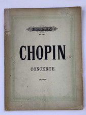 Noten . Chopin. Concerte