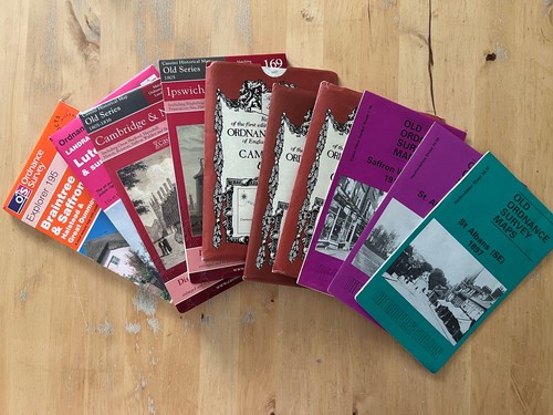 Old ordnance survey maps - survey,