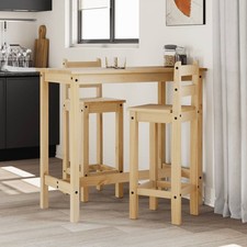 Bar-Set Bartisch Mit Barhocker Set Hochtisch Esstisch Küchentheke Mit Hocker Neu