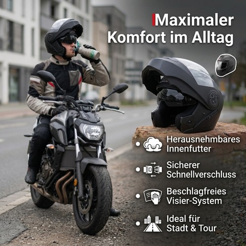 Modularhelm quadhelm klapphelm - quadhelm,