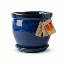 Blumentopf Set Royal Blau Ø