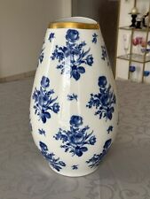 Schumann Arzberg Germany 41 cm große PRUNK-VASE echt Kobalt + Goldrand um 1970