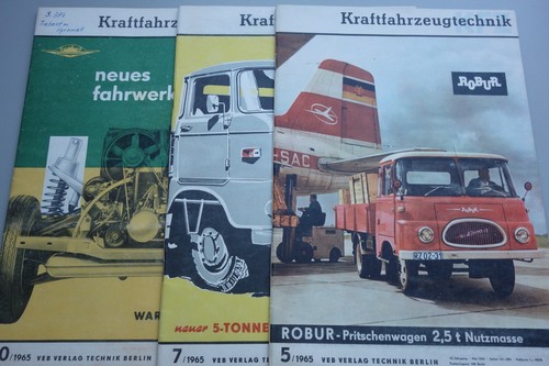 Kraftfahrzeugtechnik 1965 - 3,