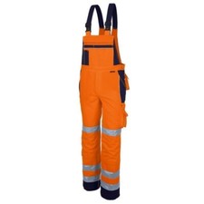 Warnschutz Latzhose PRO orange