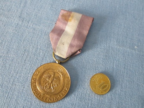 Orden polen medal - polen, za
